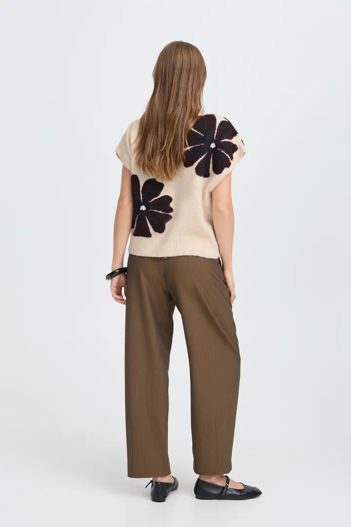 Fig & Cream Byomea VNeck Slipover
