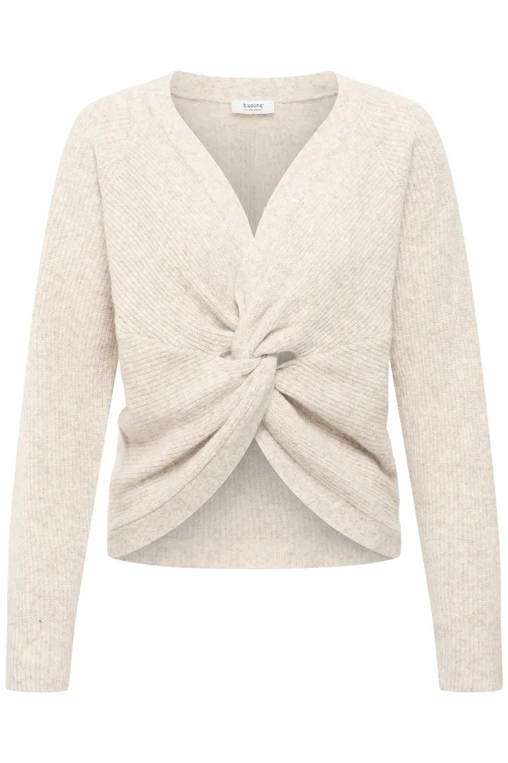 Oatmeal Otaja Knot Jumper