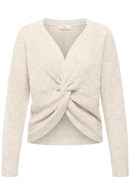 Oatmeal Otaja Knot Jumper