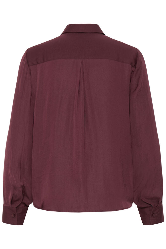 Deep Burgundy Ival Shirt