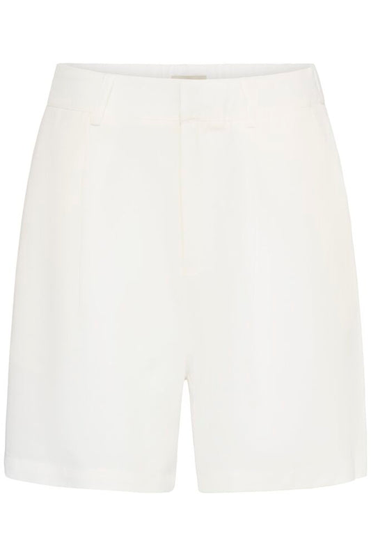 Posy Cream Wide Leg Lyocell Shorts