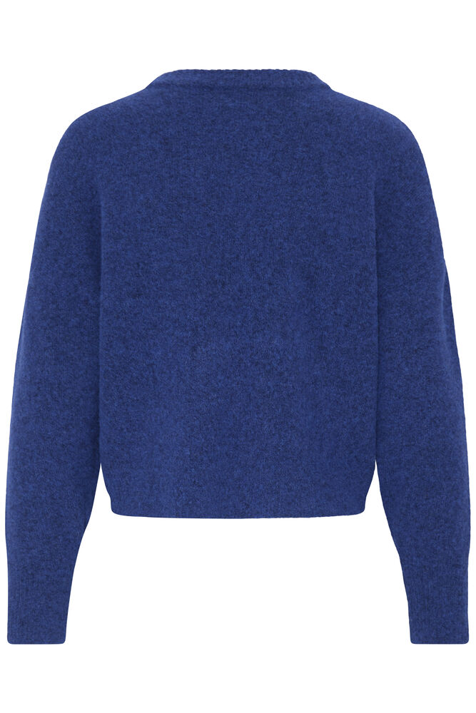 Cobalt Blue Omea Crew Neck Jumper