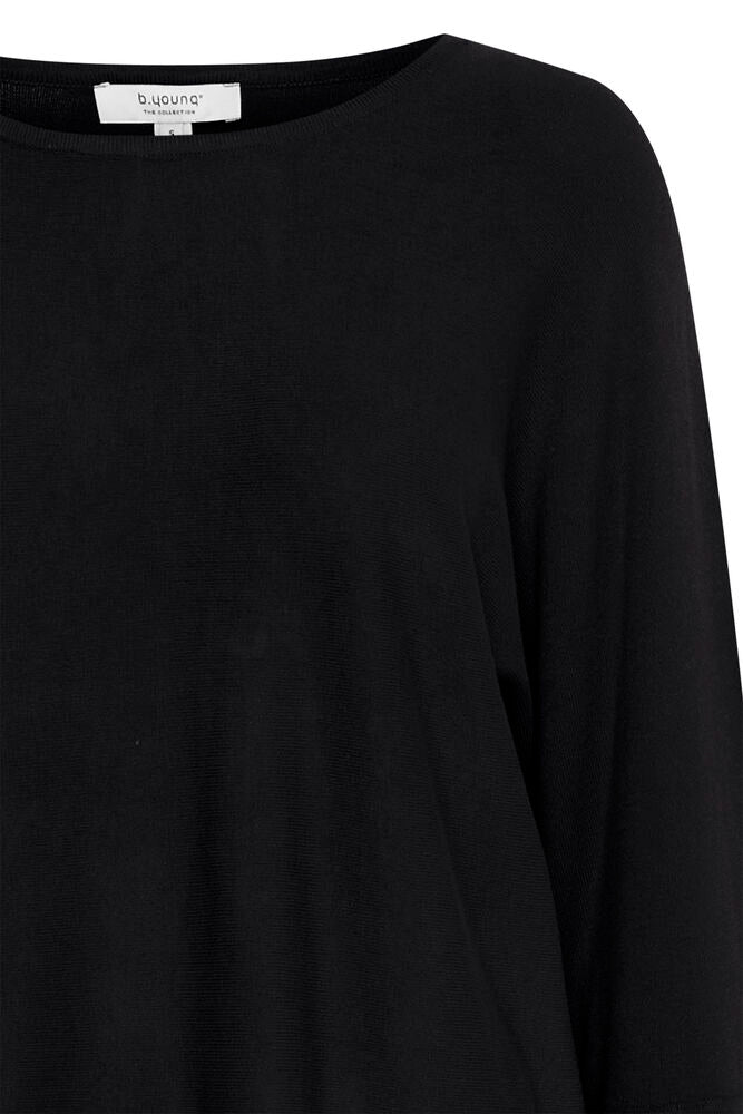 Black Morla Batwing Jumper