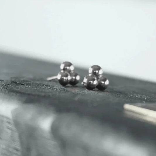 Dnsk Passion Waterproof Triple Ball Earring