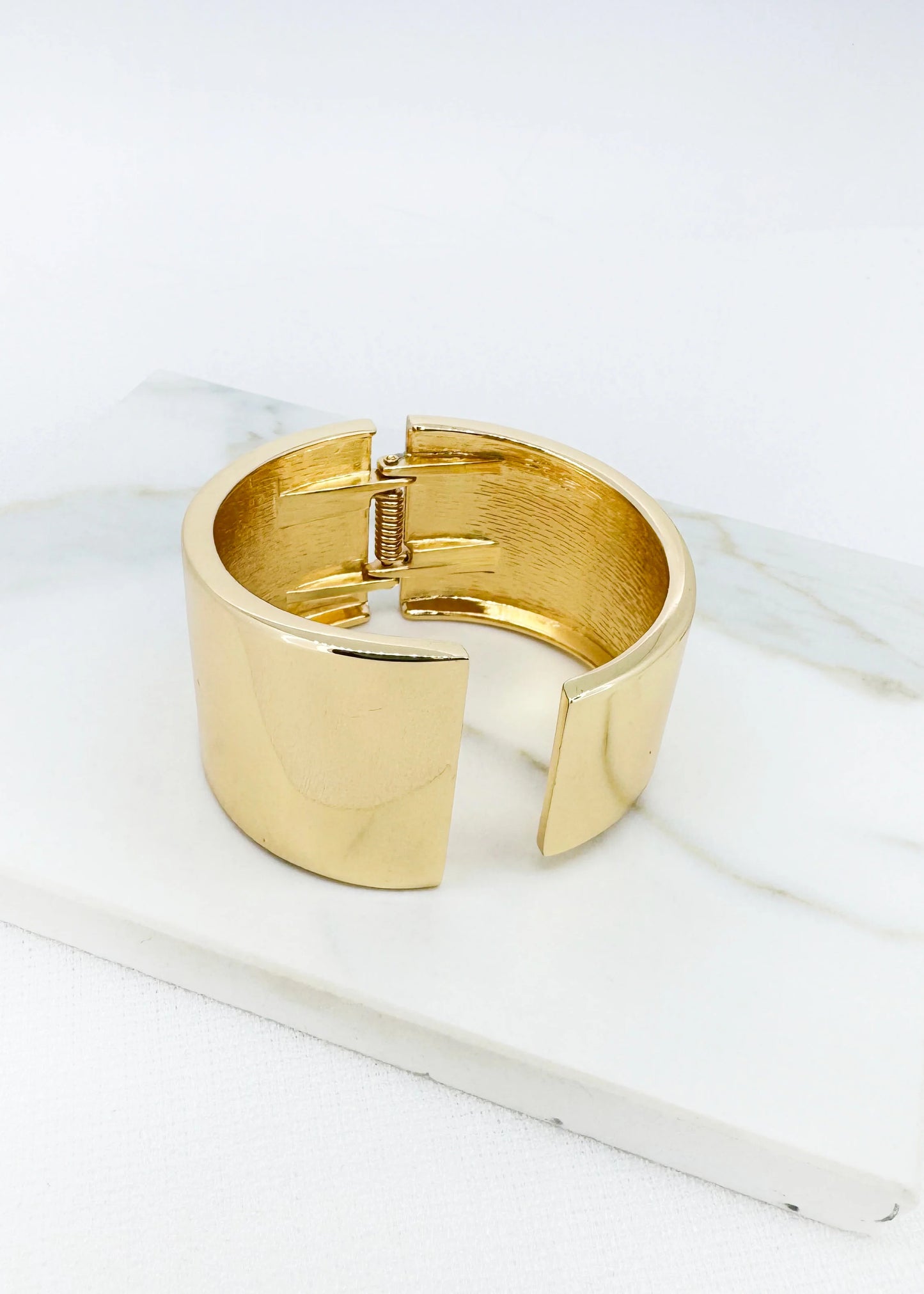 Gold Cuff Bangle