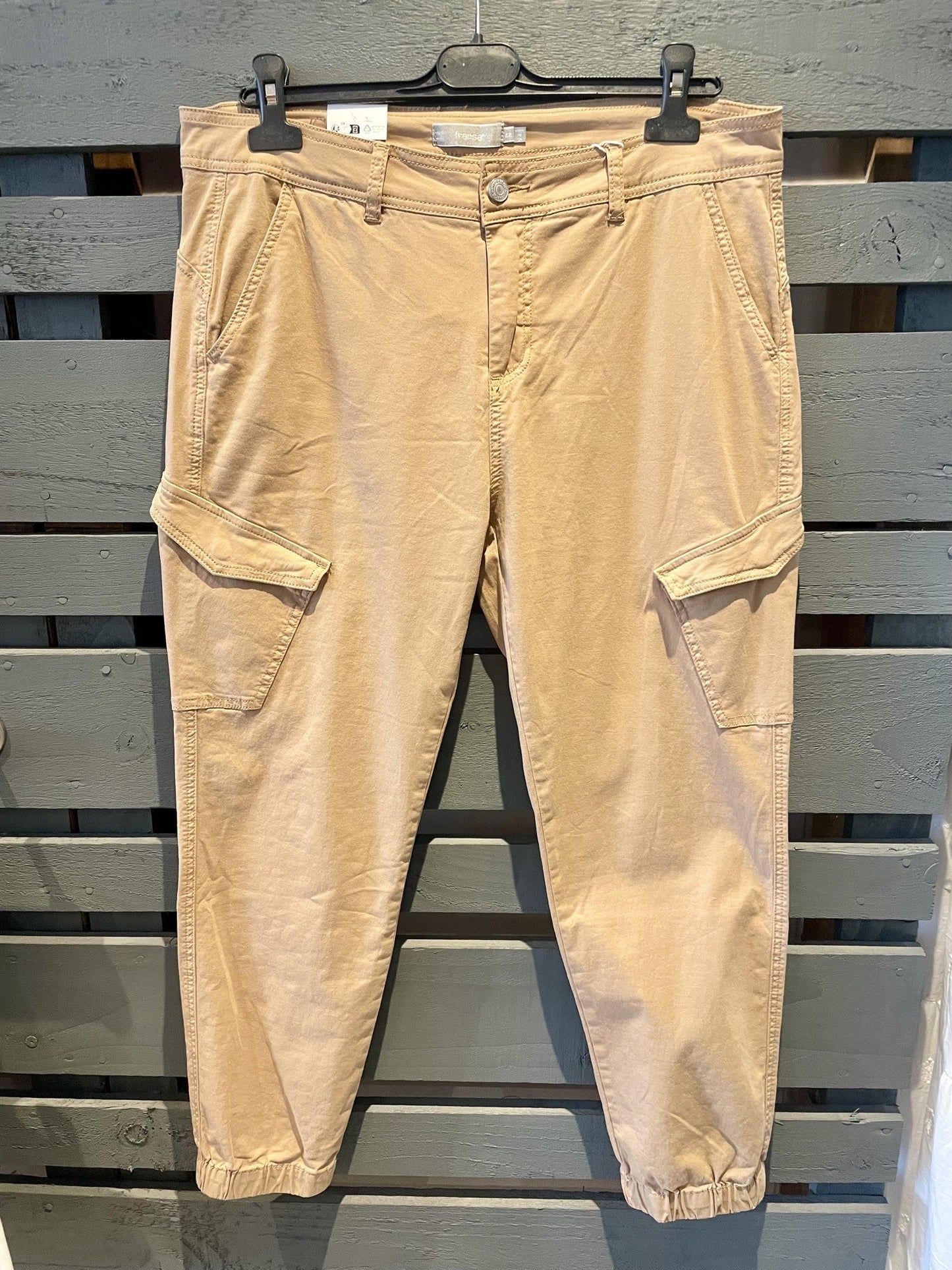 Tan Cargo Trousers