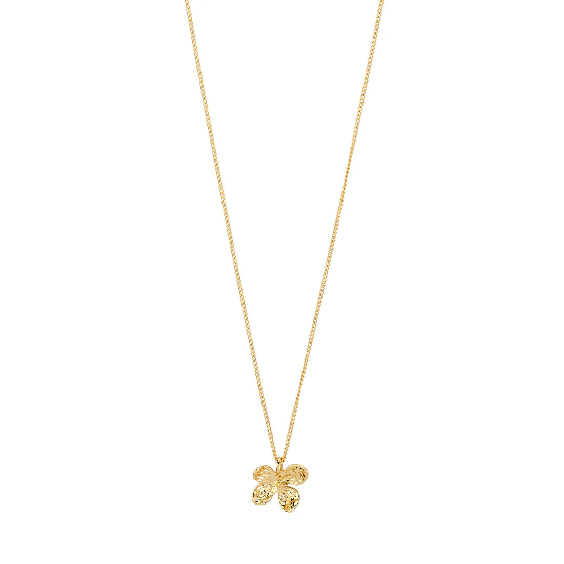 Ajani Flower Gold Plated Necklace
