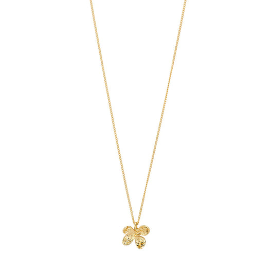 Ajani Flower Gold Plated Necklace