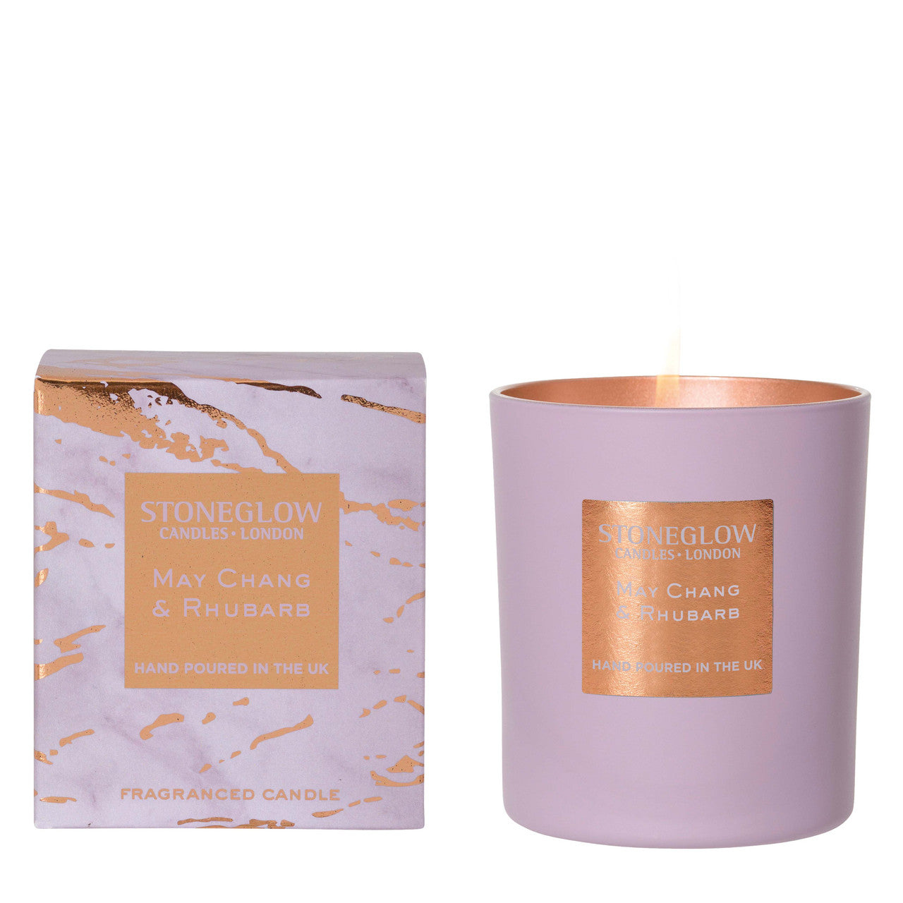 Luna May Chung & Rhubarb Boxed Candle (90 x 80mm)