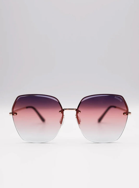 Tidal Bay Rose Gold Ombre Sunglasses