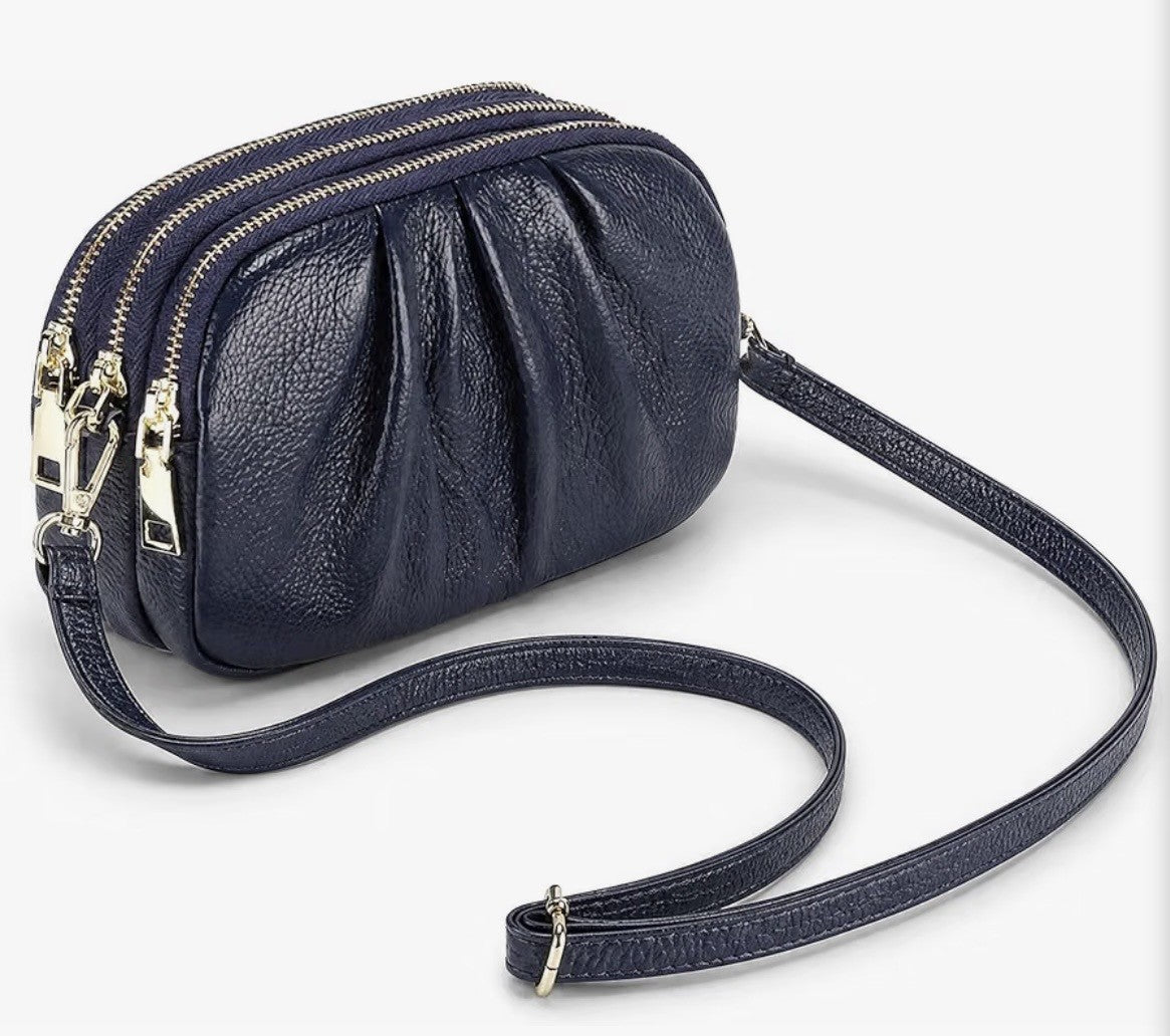 Navy Blue Clutch Bag