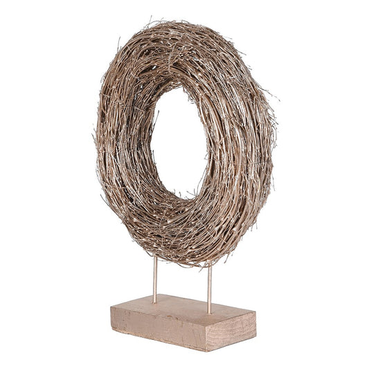 Champagne Wreath on Stand