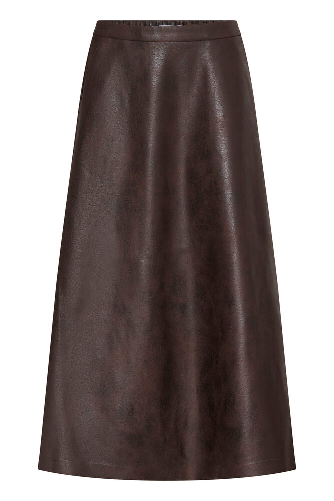 Chocolate Brown Dimian Skirt