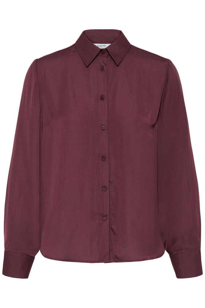 Deep Burgundy Ival Shirt