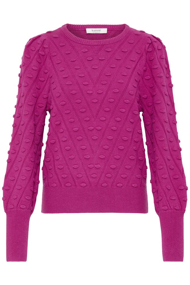 Fuchsia Manina Structure Jumper