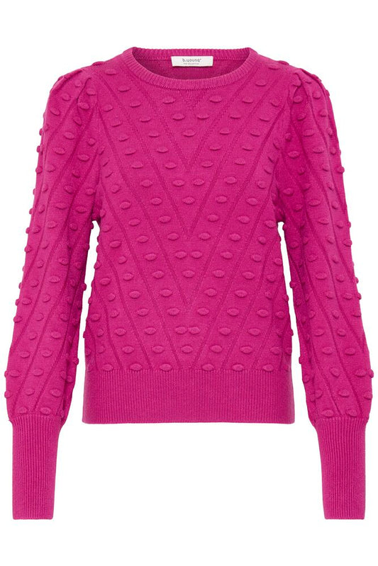 Fuchsia Manina Structure Jumper