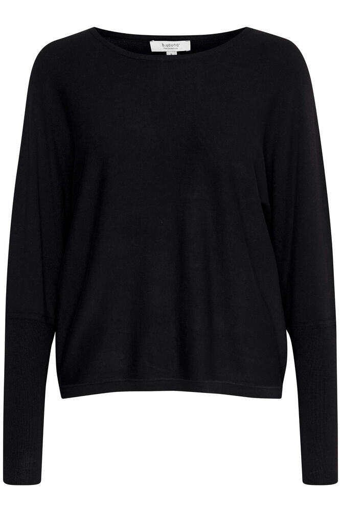 Black Morla Batwing Jumper