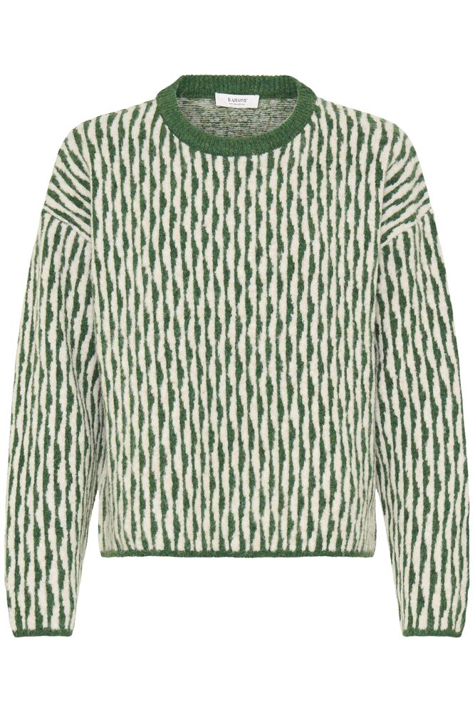 Ojula Green Patterned Jumper