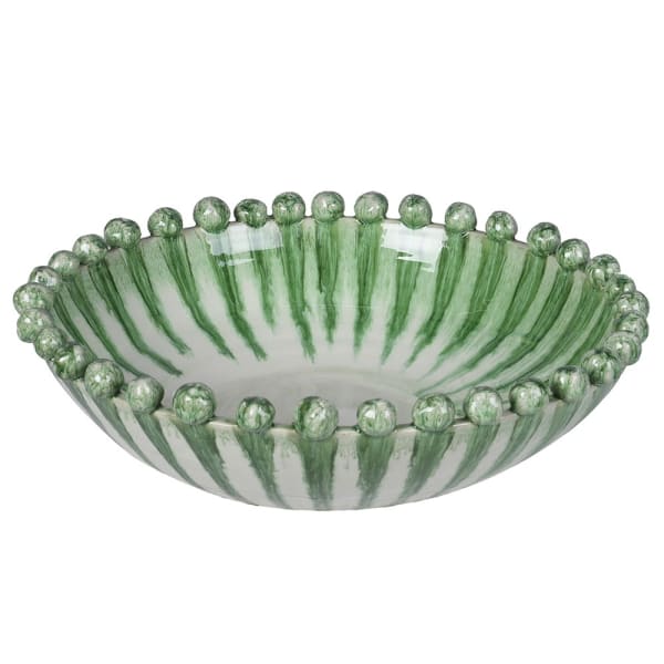 Green Dripping Effect Bowl