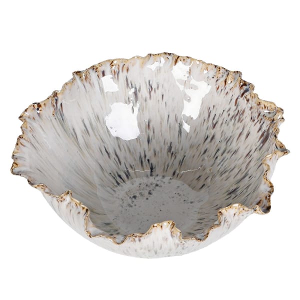 Reactive Glazed Bowl
