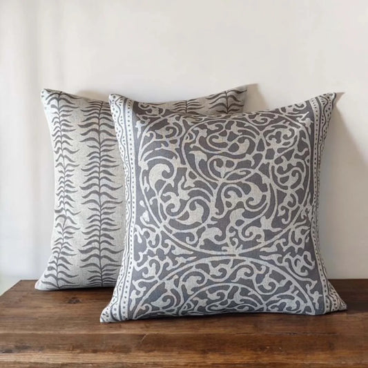 Biggie Best Circle Stone Lichen Cushion 50x50cm