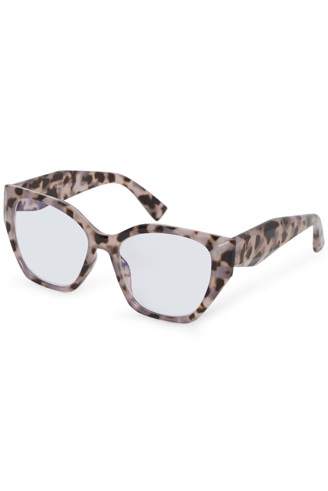 Taia Ready Reader Glasses - Silver Pink Melange