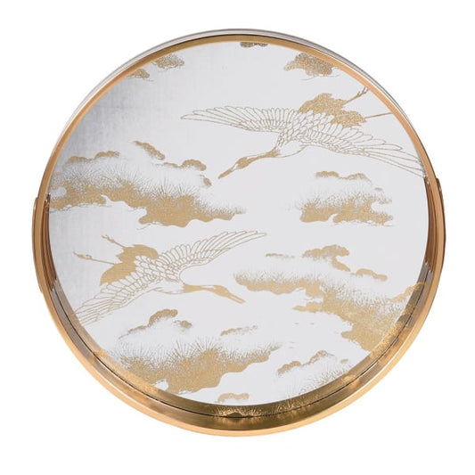 Golden Clouds Gold Tray