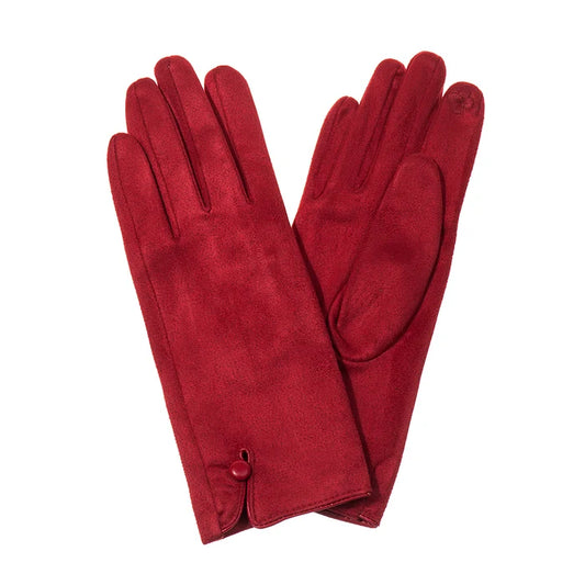 Red Button Gloves