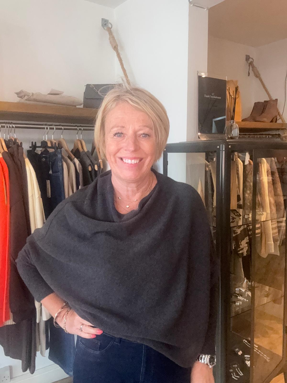 Dark Grey Asymmetric Jumper