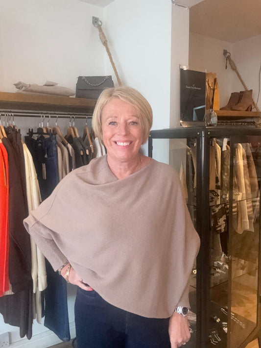 Mocha Asymmetric Jumper