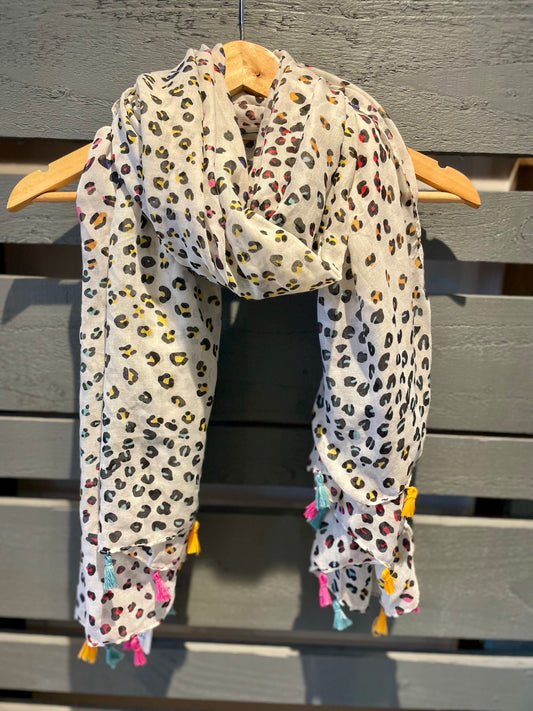 Leopard Print Scarf