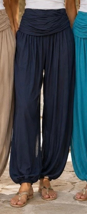 Navy Harem Trousers