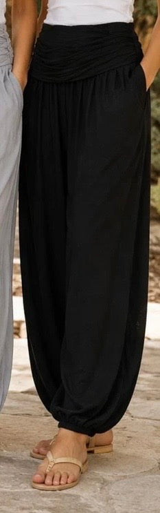 Black Harem Trousers