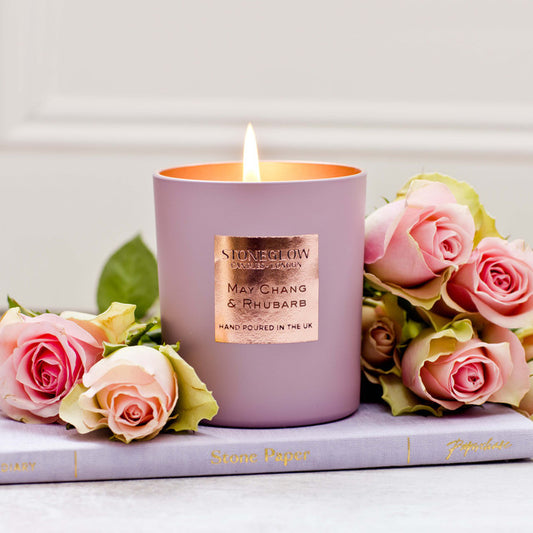 Luna May Chung & Rhubarb Boxed Candle (90 x 80mm)