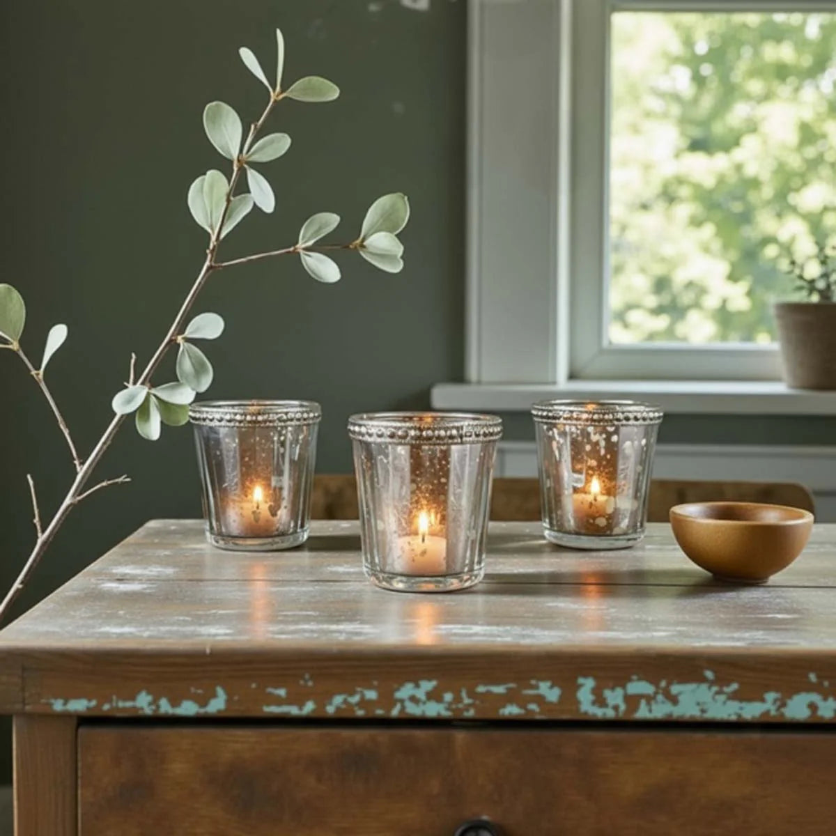 Biggie Best Pomegranate Boxed set of 3 Votives