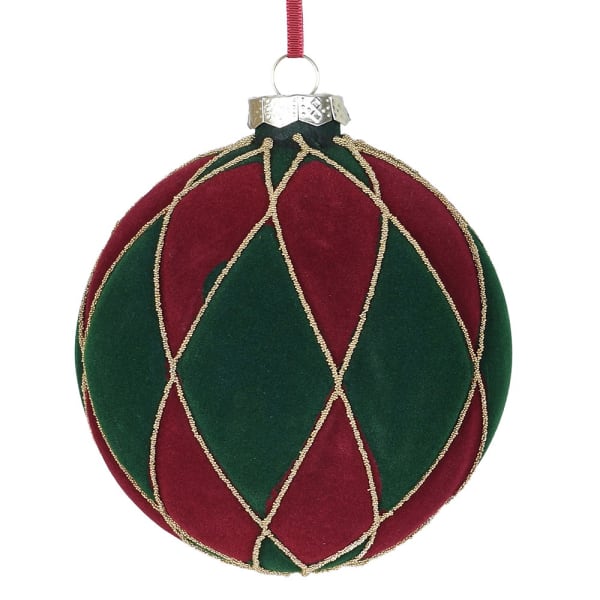 Traditional Diamond Bauble