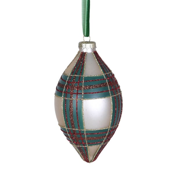 Tartan Finial Bauble