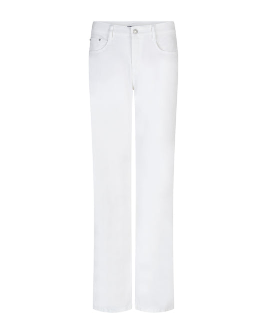 Colette 5-pocket White Jean