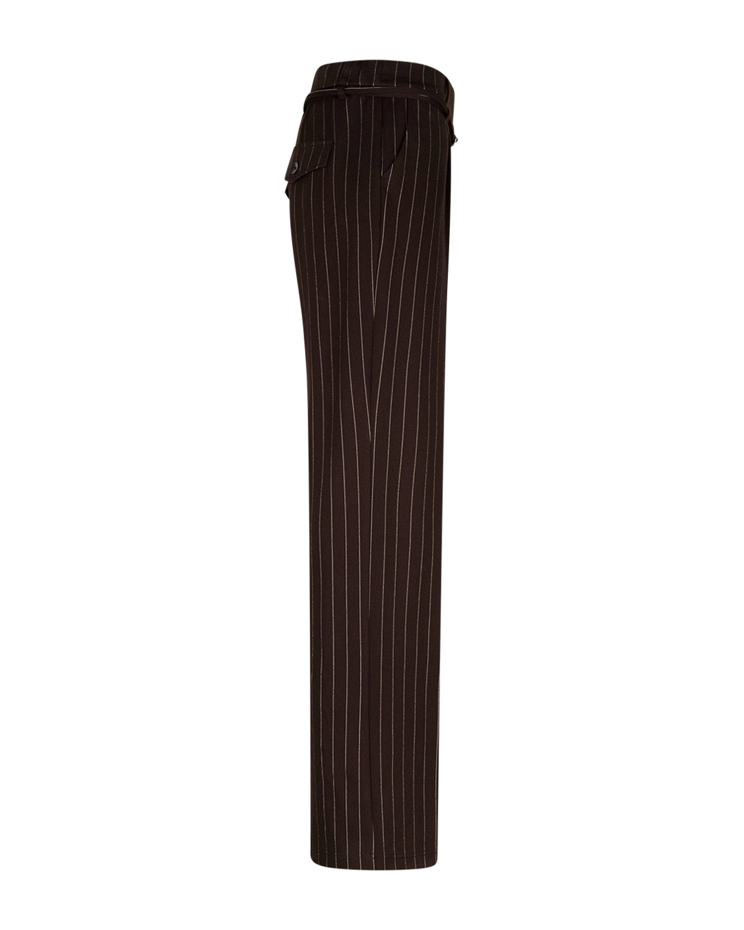 Cleo Punta Pinstripe High Rise Trousers