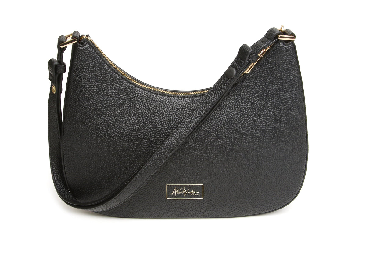 Black Ascot Cross Body Bag