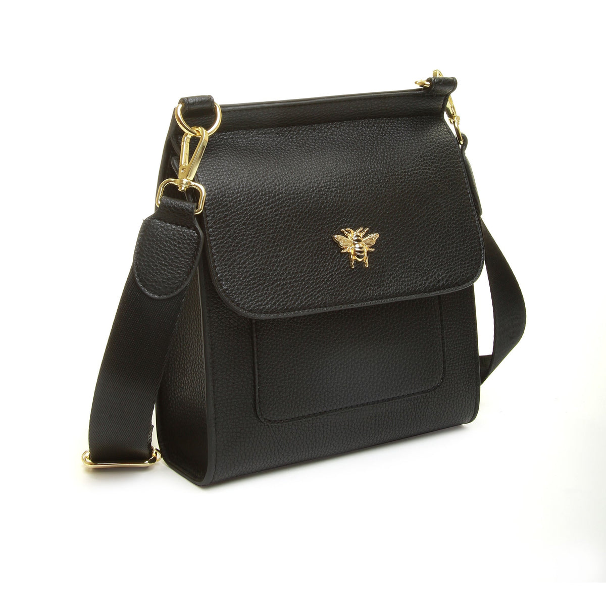 Black Bloomsbury Cross Body Bag