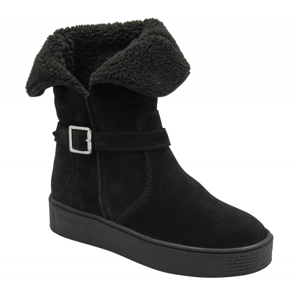 Ravel Burley Suede Flat Ankle Boot