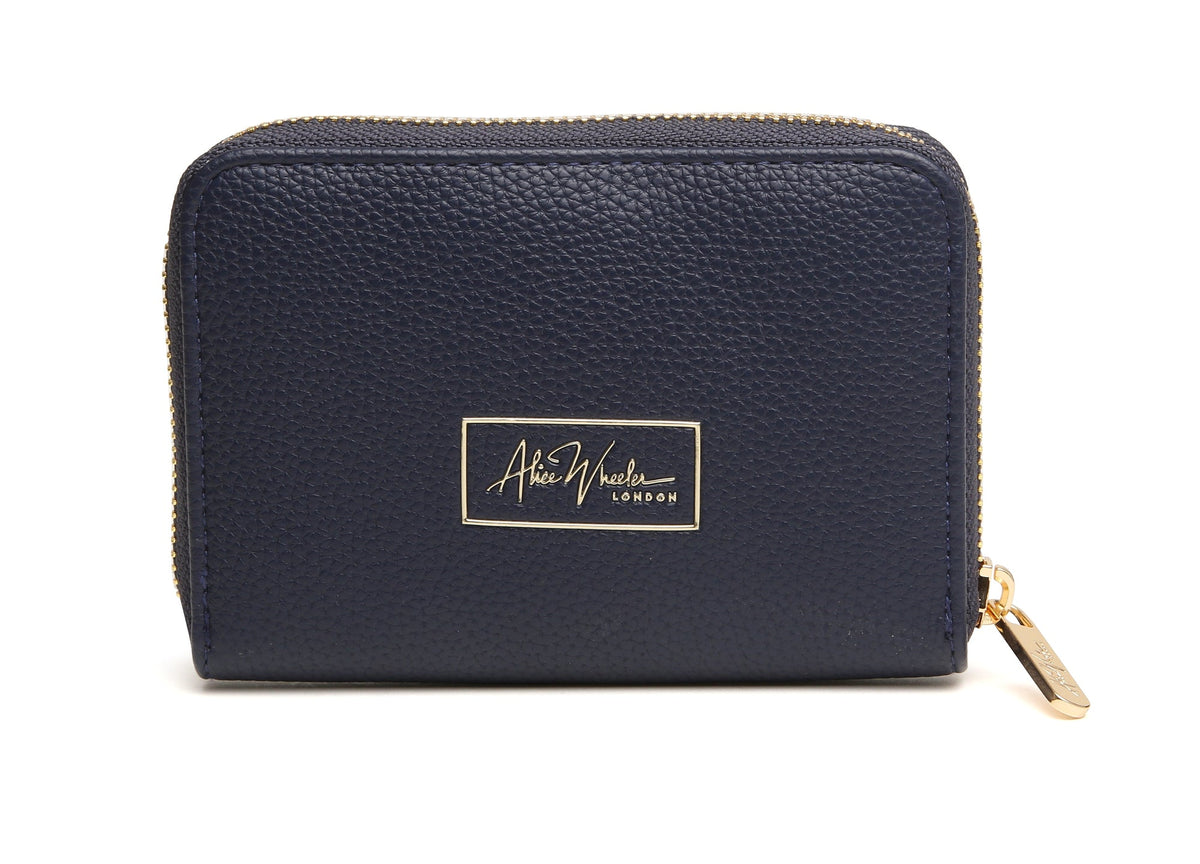 Navy Bromley Purse