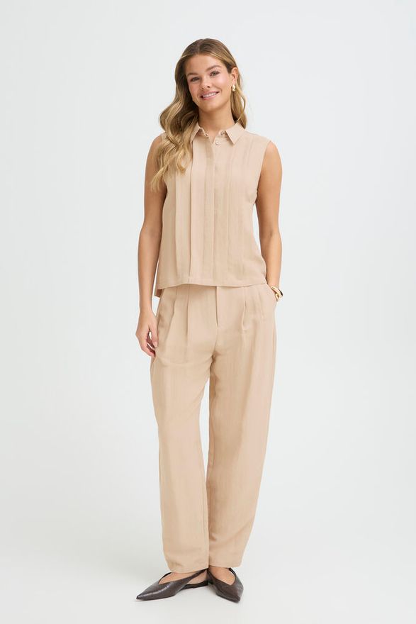 Adah Tapered Wide Leg Trousers