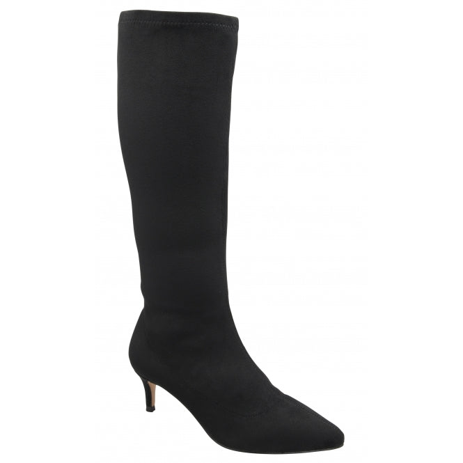 Black Guilden Knee Length Boot