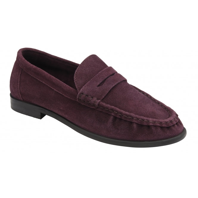 Ravel Bordo Suede Loafters