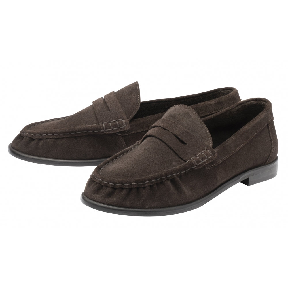 Ravel Brown Suede Loafters