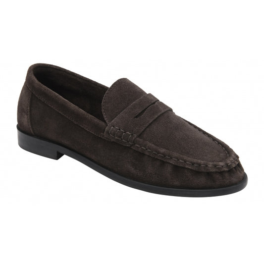 Ravel Brown Suede Loafters