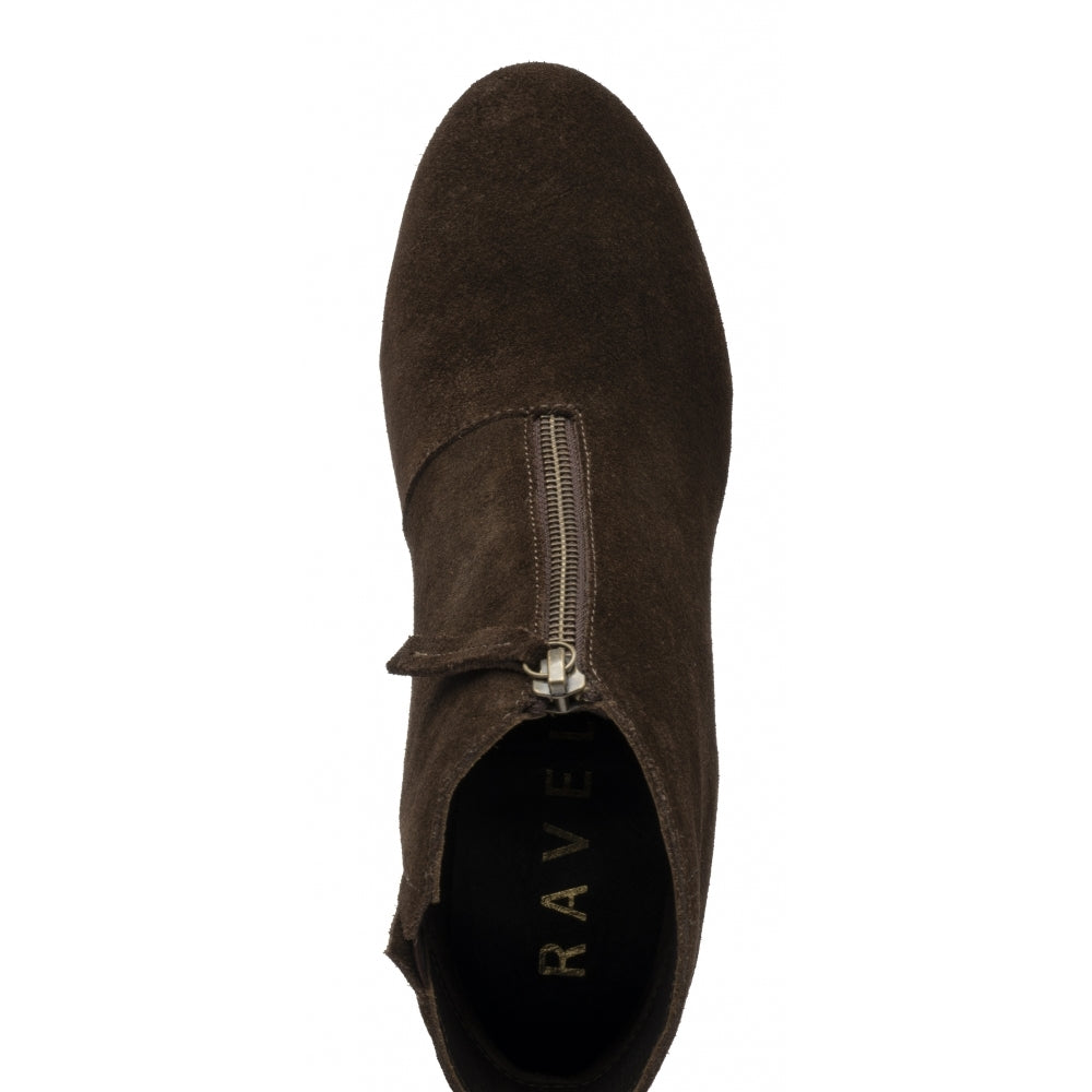 Ravel Torres Brown Suede Ankle Boot
