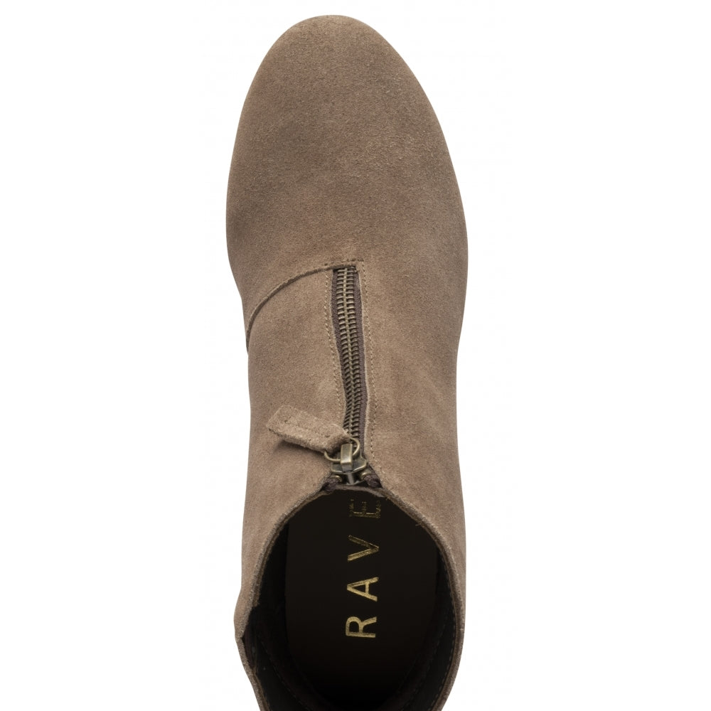 Ravel Torres Beige Suede Ankle Boot